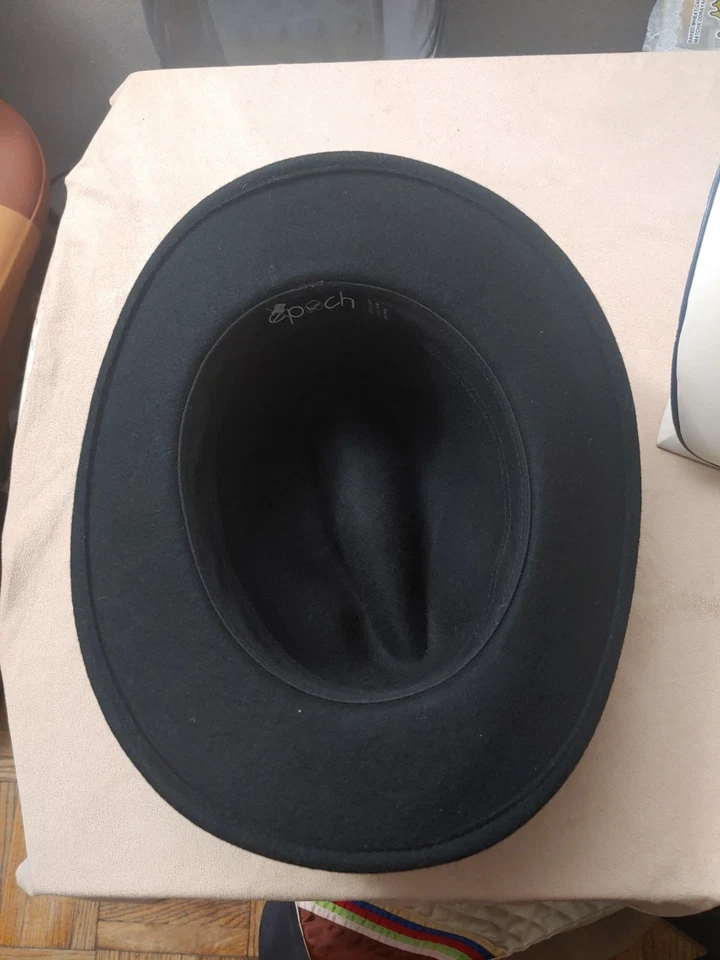 Sombrero marrón de fieltro de lana aplastable Dorfman Pacific Scala Classico Outback para hombre Foto 2 de 4