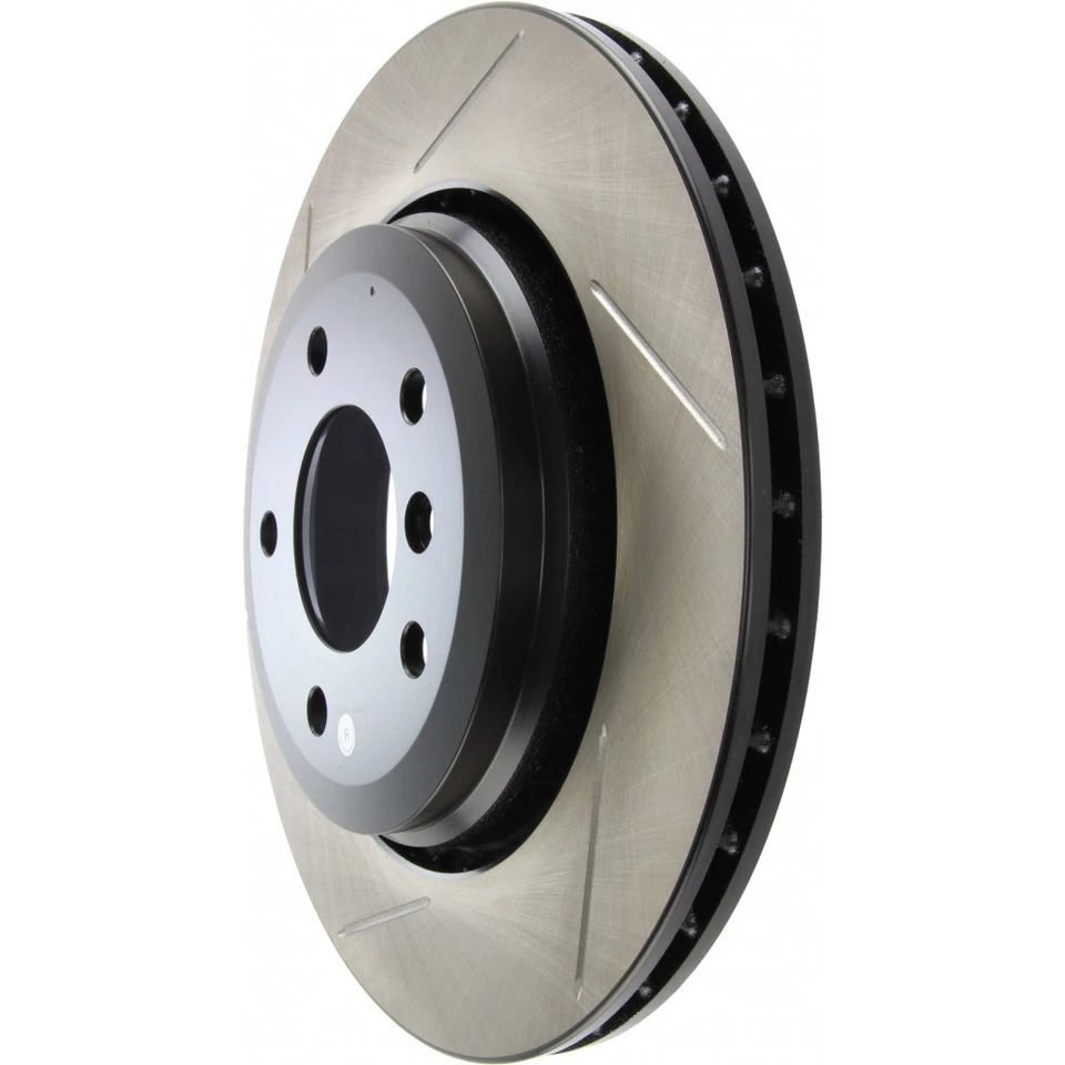 StopTech For BMW 330Ci 2001-2006 Brake Rotors Slotted - Driver Side, Sold As Kit - Image 2 of 4