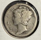 1921-D Mercury Head Dime, Good. (15740)