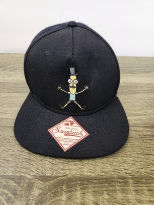 Rick & Morty Bioworld Snapback Hat Cap Men's Black Embroidered 2018