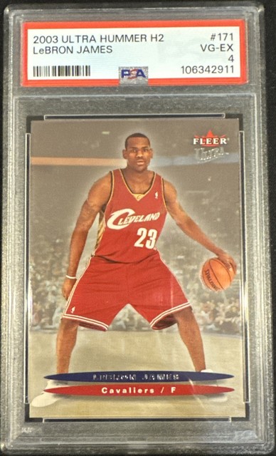 LeBron James 2003 Fleer Ultra