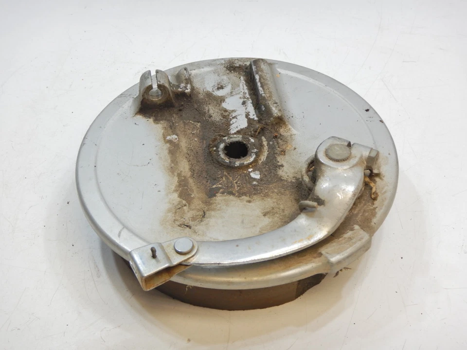 Front brake plate housing 1974 1975 1976 HONDA MT250 MT 250 - Image 3 of 4