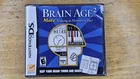 Brain Age 2: More Training In Minutes A Day Nintendo DS Brand New Sealed Cib
