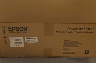 Epson PowerLite L510U 3LCD Laser Projector 5000 Lumens WUXGA White