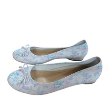Vionic Callisto Ballet Flat Arctic Ice Botanical Size 11