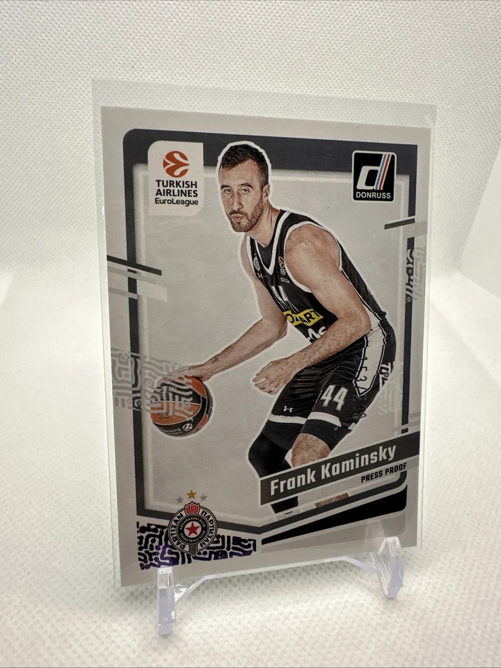 2023-24 Panini Donruss EuroLeague - #111 Frank Kaminsky KK Partizan - Image 2 of 4