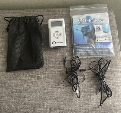 #ad #ad iReliev TENS Unit Model CM5050 w Electrode Pads $26.25