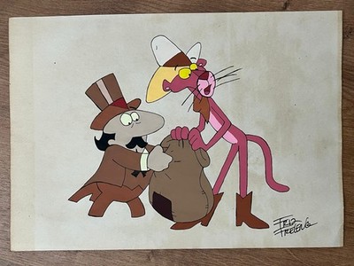 Friz Freleng Drawing on paper (Handmade) signed