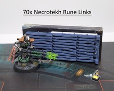 70x Necrotekh Runes Links Scenery for Hobby Wargaming Model Bits Conversions 30k