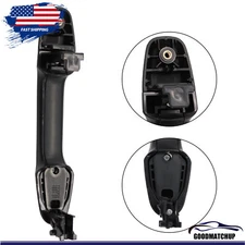 Black Outer Exterior Door Handle Rear Left or Right For Toyota Camry 2012-2017