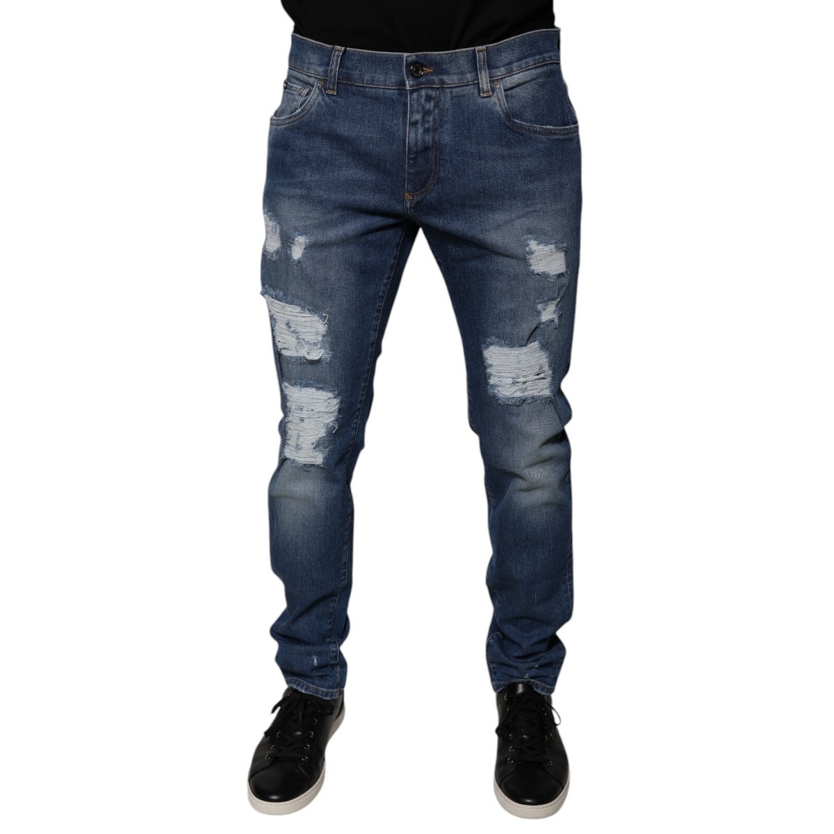 DOLCE & GABBANA デニムジーンズ サイズ38 Dolce & Gabbana Men's Denim pants Jeans Size 38 Indigo Blue