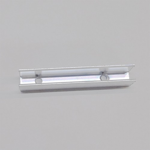 50Pcs Aluminum Rail Mounting Clips with 2 Holes for W6mm x H12mm LED Light Strip - Picture 5 of 8