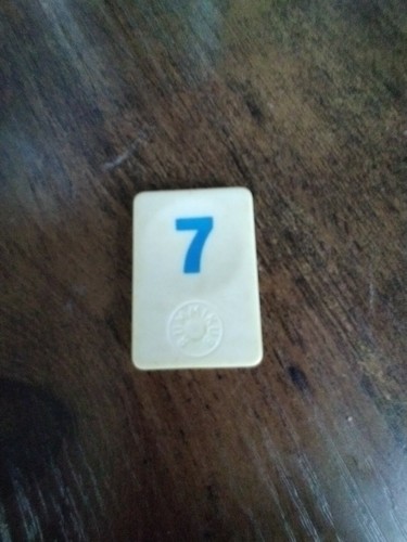 RUMMIKUB CHIFFRES PIECES PIONS AU CHOIX RECHANGES 4X3 CM PIECES D'ORIGINE - Photo 46/57