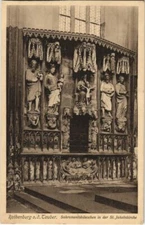 Old postcard postcard Rothenburg - sacrament house, St. James Church GERMANY (1074584)