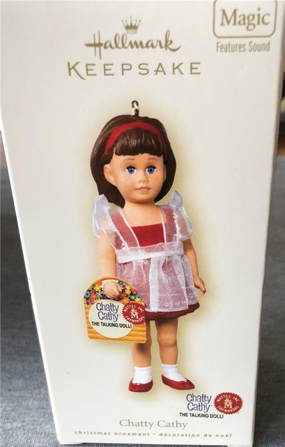 Hallmark Keepsake 2007 Chatty Cathy Christmas Ornament NIB Talks Magic