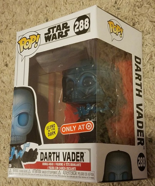 glow in the dark darth vader funko pop
