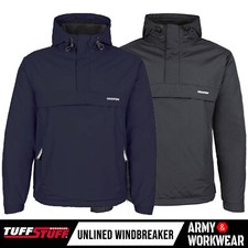 Tuffstuff Sutherland Unlined Windbreaker Waterproof, Breathable Hooded Jacket