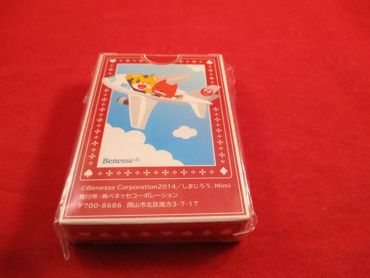 JAL Airlines (Japan Airlines) English x Worldwide Kids Playing Card Deck  Benesse