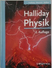 Halliday Physik inkl. Lösungen *WIE NEU*, 2. Auflage, Halliday Resnick Walker