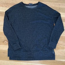 32 Degrees Heat Medium Heathered Grey Scoop Neck Sweatshirt