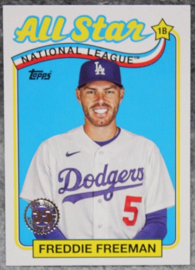 THE STAR CLUB　/ 　TWO BAND MEN　/　35TH 2024 Topps Series 2 #89ASB-32 Freddie Freeman 35th