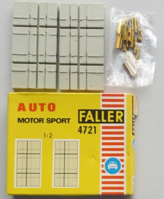 Faller AMS 4721 -- Kreuzung einspurig/zweispurig, 60er Jahre Spielzeug  (BNL866)