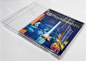 25 Box Protectors For PLAYSTATION 1 PS1 Video Games.  Clear Custom Display Cases