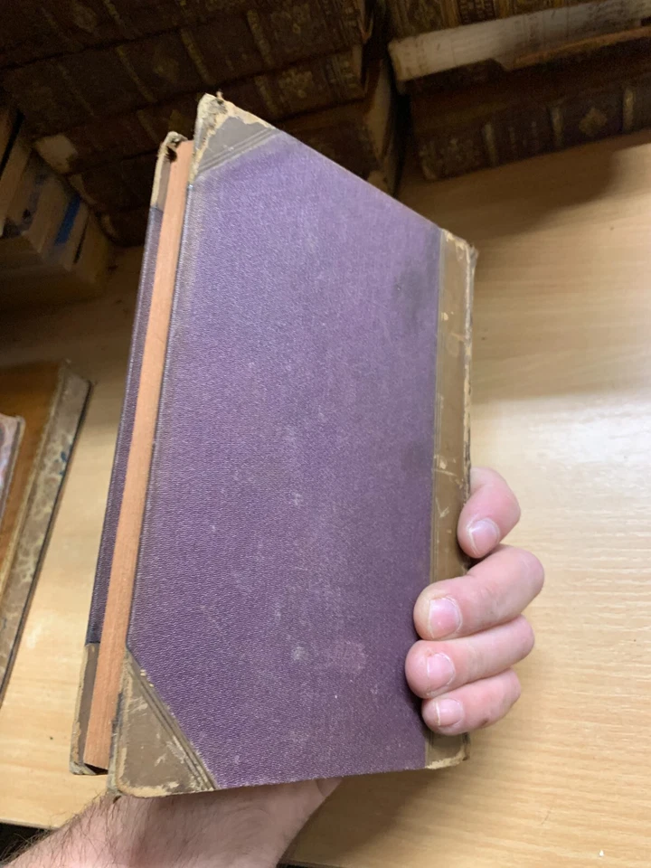 RARE 1845 "THEOLOGICAL WORKS OF WILLIAM BEVERIDGE" VOL 5 ANTIQUE BOOK (P5) - Image 4 of 4