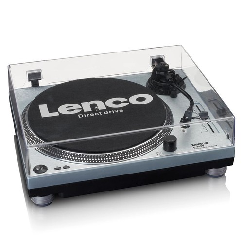 L-3809ME Giradischi LENCO trazione diretta codifica USB/PC Blu metallizzato - Imagen 2 de 4
