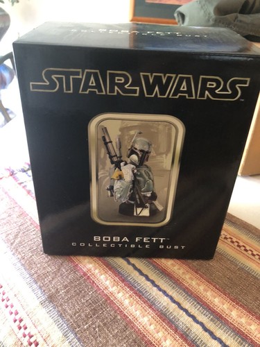 Star Wars Boba Fett Collectible Bust Gentle Giant / Dark Horse 2003