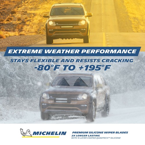 BRAND NEW!!! Michelin Endurance XT Advanced Silicone Wiper Blade 28"   2X Longer - Picture 7 of 11