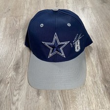 Vintage Dallas Cowboys Hat Snapback Troy Aikman Twins NFL Football Blue Gray Cap