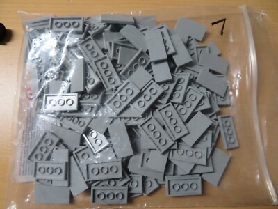 Lego Star Wars etc. 180 gramm Fliesen 2x4 - 87079 - hellgrau - für MOC - Set 1
