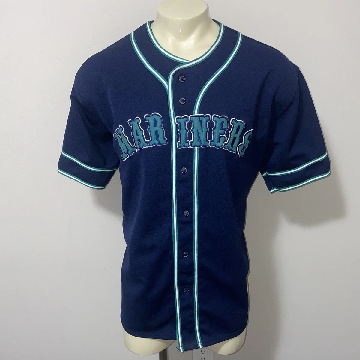 Vintage 90's Seattle Mariners Starter Jersey MLB Sports 