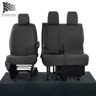 Vauxhall Opel Vivaro Front Seat Covers Tailored (2019 Onwards) Black 294