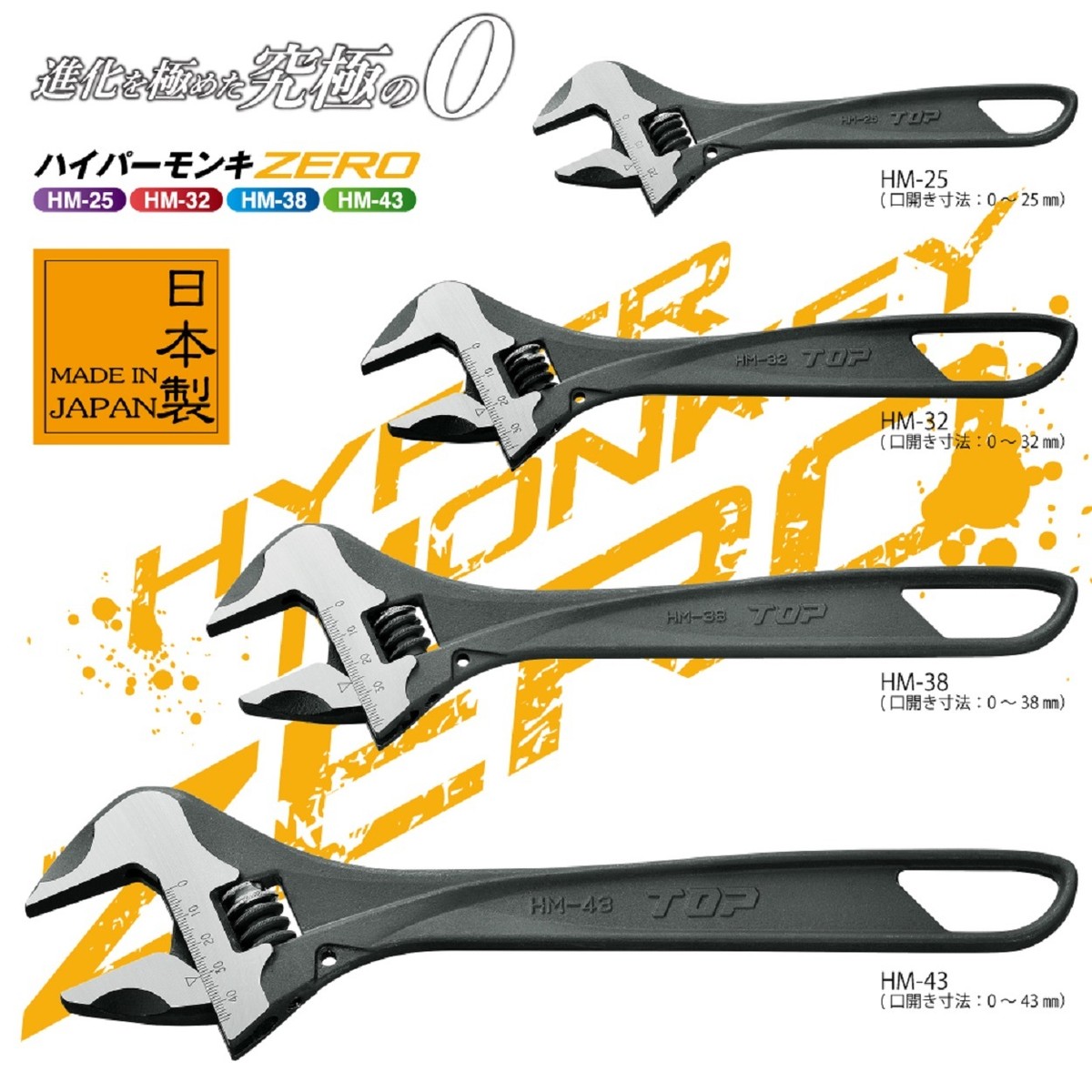 TOP ADJUSTABLE WRENCH 