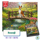 Basenji Dog Puzzle | Cute Dog Puzzle | Fun Jigsaw for Dog Lover