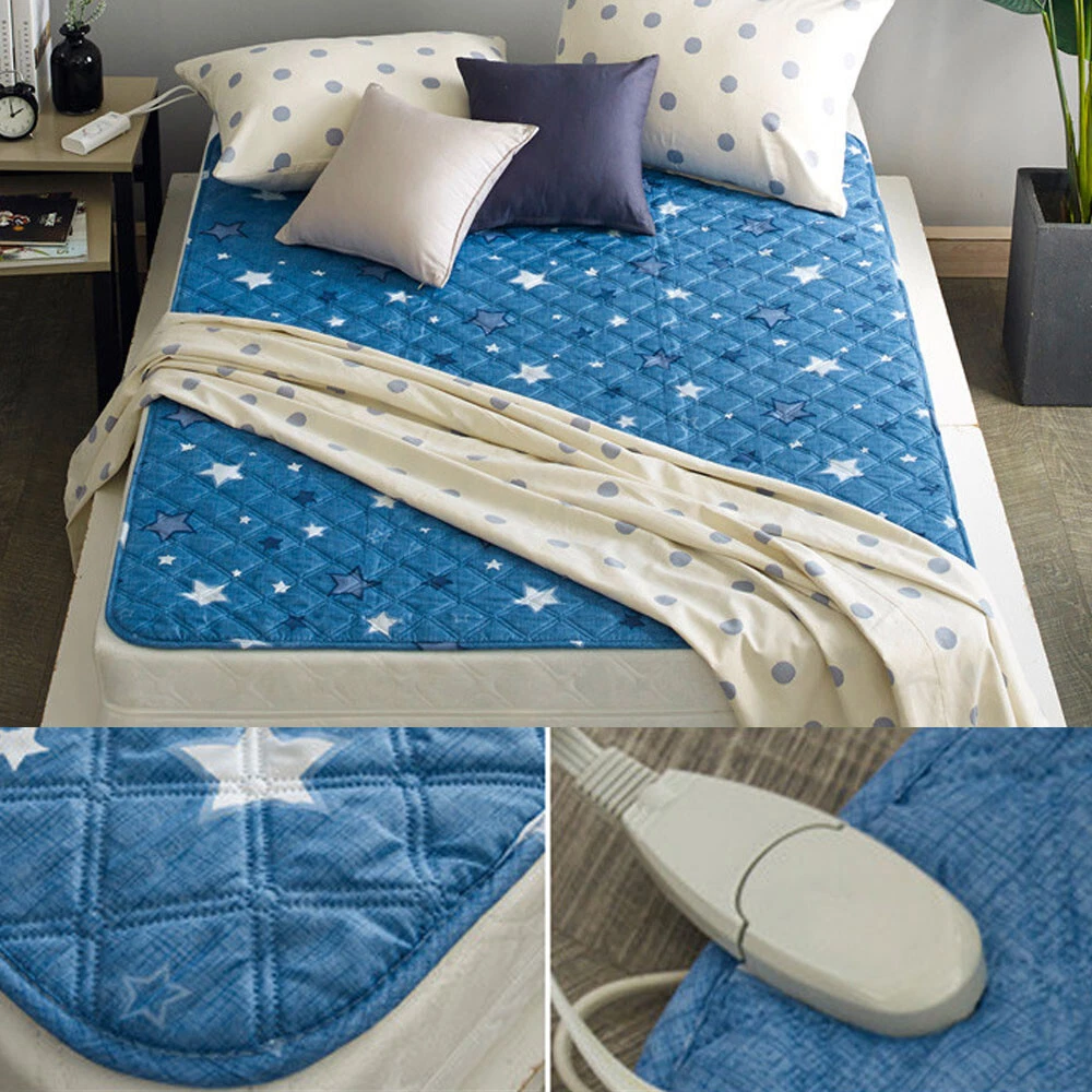 HANIL Electric Heating Mat Bed Mattress Pad Blanket Large Size Washable AC  220V | eBay