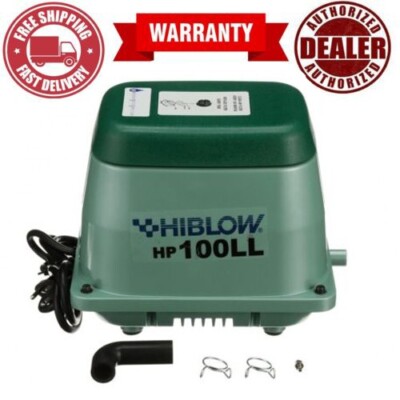 HIBLOW HP-100LL SEPTIC AIR PUMP WITH 2 YEAR WARRANTY