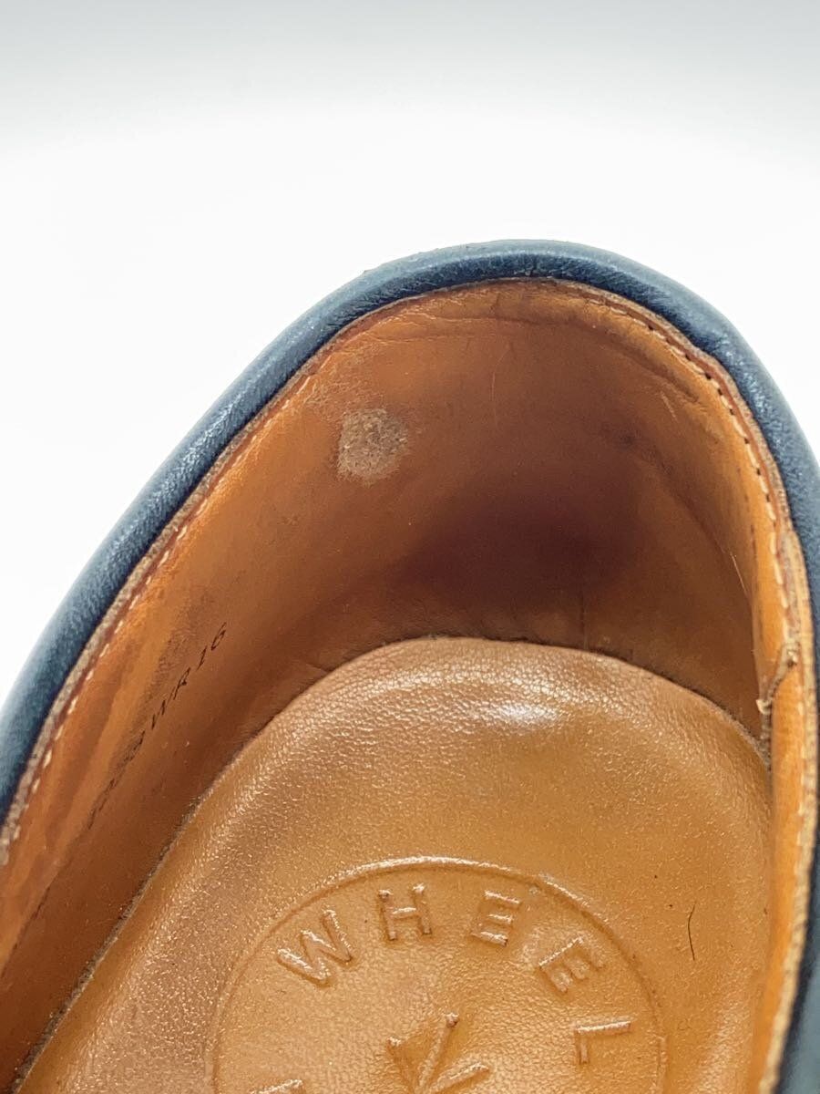 WHEEL ROBE DRESS SHOES HEAVY STITCHING MOC TOE BLACK 15078 WHEEL ROBE DRESS SHOES HEAVY STITCHING MOC TOE BLACK 15078