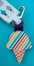 ALDI Gear 2024 Keychain Coin Holder - Ice Cream 