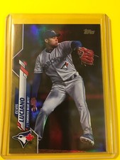 2020 Topps Series 2 Base ELVIS LUCIANO Gold Foil #536 Toronto Blue Jays