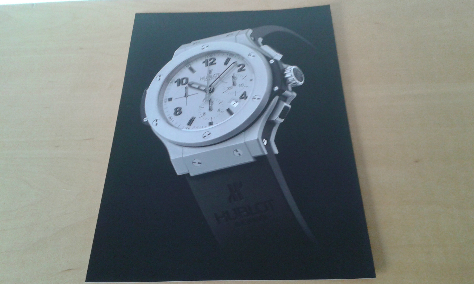 Press Release - HUBLOT - Watch Technical Sheet - BIG BANG PLATINUM MAT