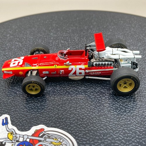 ixo 1/43 Ferrari 312 F1 #26 Winner French GP Rouen 1968 Jacky ICKX SF13/68 - Picture 6 of 17