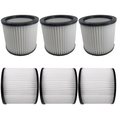 3x Lamellenfilter für Einhell RT-VC 1630 SA Duo 1100 Duo 1250 Duo 1300 A Inox