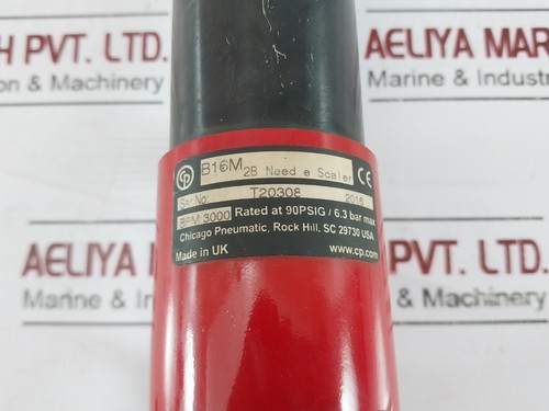 Chicago Pneumatic B16M 2B Nadel Scaler Set 90 PSIG/6,3 BAR MAX 470173 - Bild 8 von 23