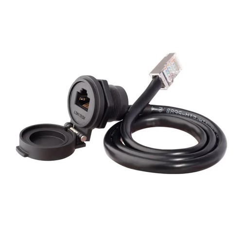 8P8C Ethernet Retardant Terminal Network LAN Cable RJ45 Signal Connector Socket - Afbeelding 10 van 13