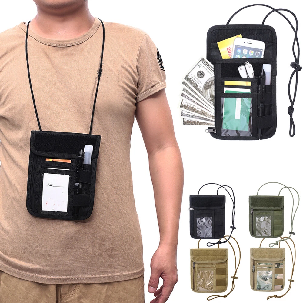 RFID Hidden Travel Wallet