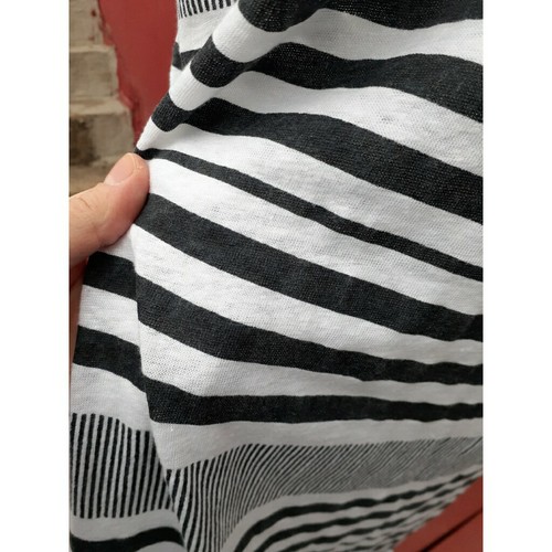 Granat Hill Ryllace Bio Leinen Streifen Midi Kleid Plus 2X Lagenlook NEU - Bild 6 von 11