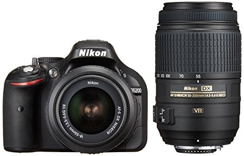 Nikon Digital SLR Camera D5200WZBK AF-S DX NIKKOR 18-55mm f/3.5